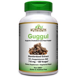 Guggul (10% Guggulsterones) 710 mg - 120 Veggie Capsules